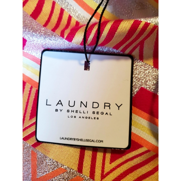 NWT Laundry By Shelli Segal Jacquard Dress - Picture 5 of 6